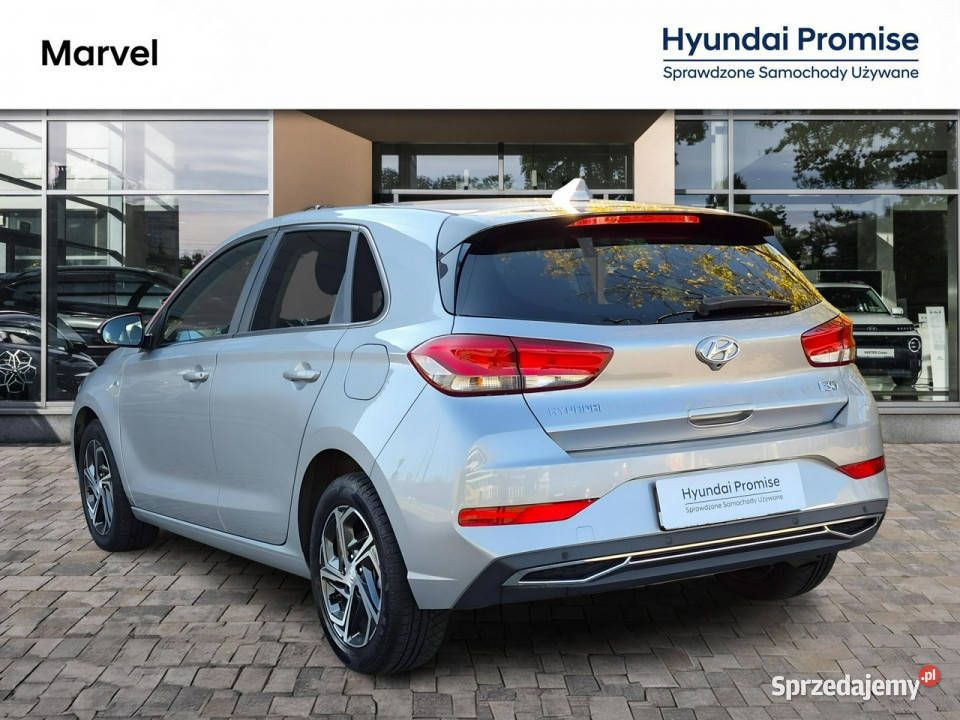 Hyundai i30 10 TGDI 120 Smart Pakiet LED Kamera srebrny Bełchatów