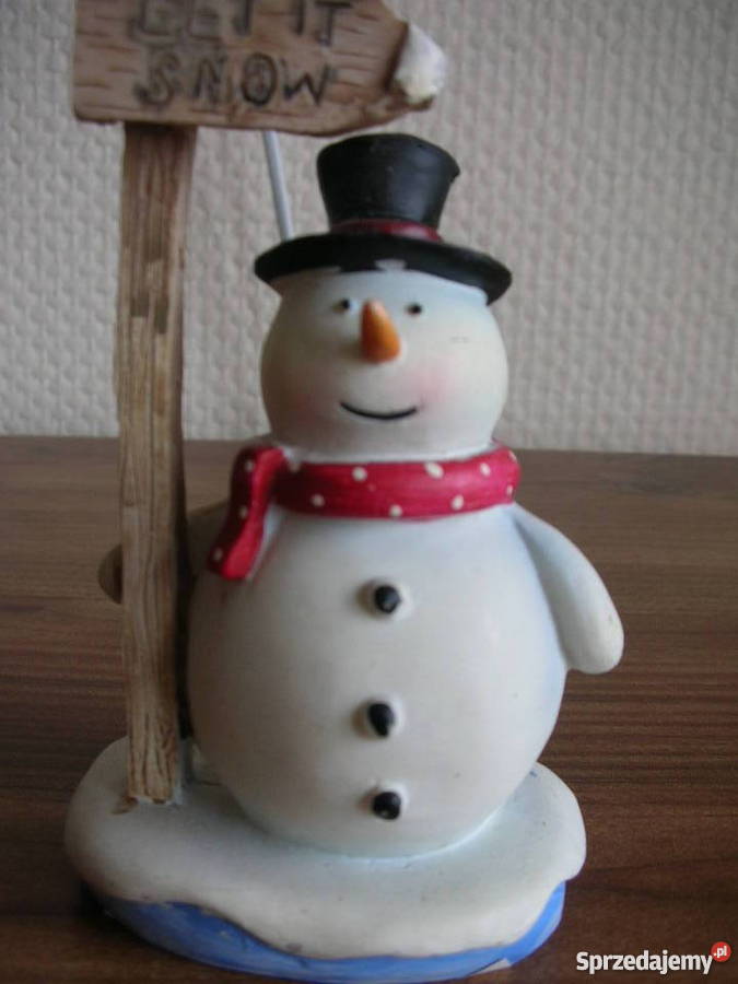 Bałwan Stojak na zdjęcia kartki Warszawa