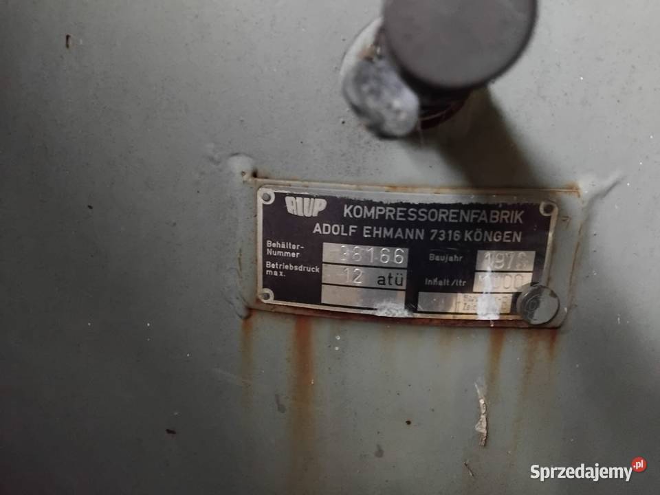 sprężarka czterotłokowa 500l Produkcja pomorskie