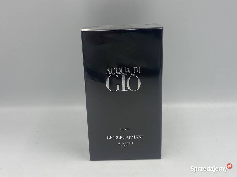 Giorgio Armani Acqua Di Gio Elixir 100ml Giorgio Armani małopolskie Kraków