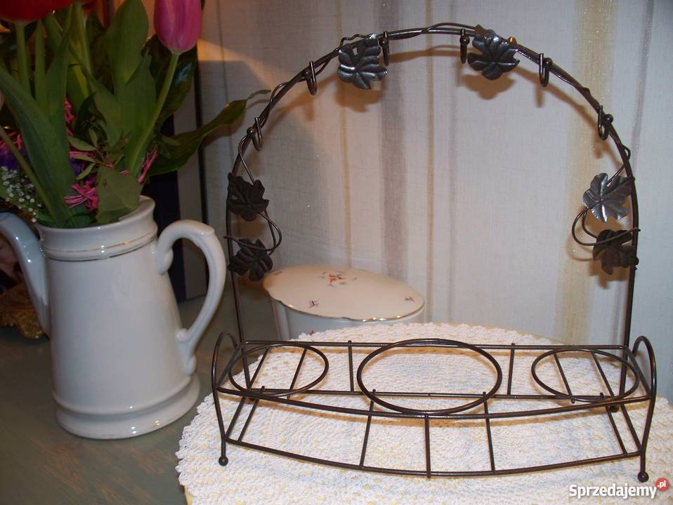 METALOWA PÓŁKA wieszak kwietnik metaloplastyka Szczecin sprzedam