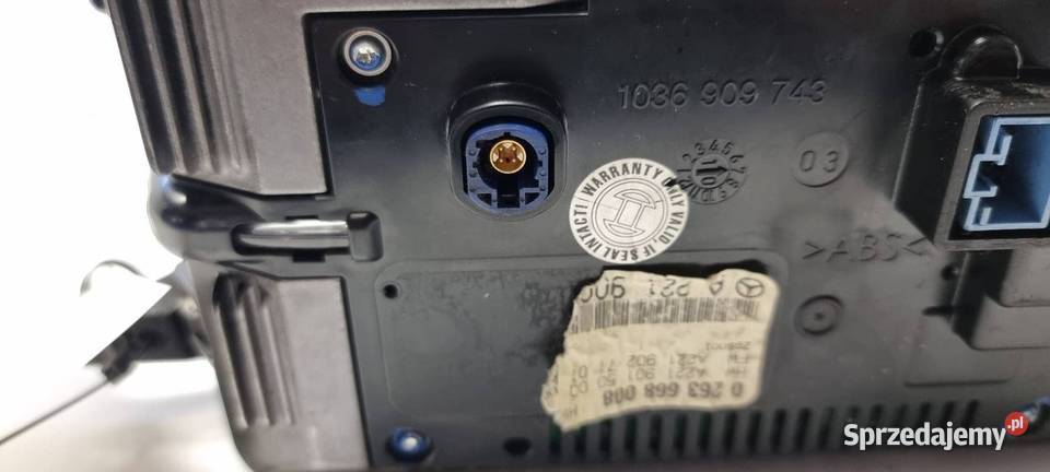 LICZNIK ZEGAR MERCEDES BENZ A2219015000 Pozostałe Lipno sprzedam