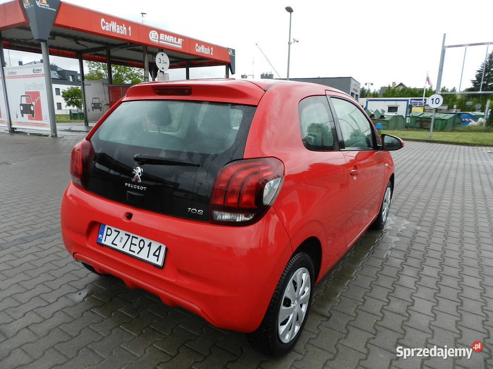 Peugeot 108 małe tanie serwisowane niezawodne isofix