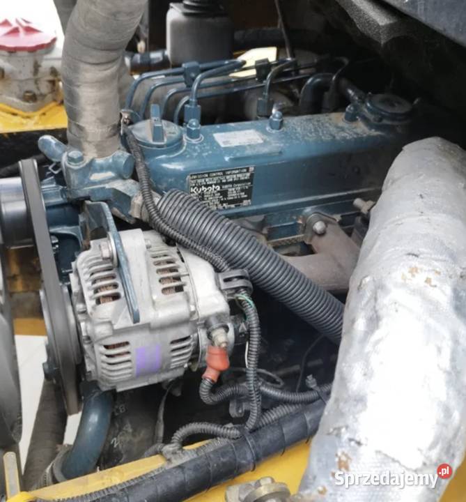 Ładowarka przegubowa CRX810 23 Silnik kubota nieuszkodzony