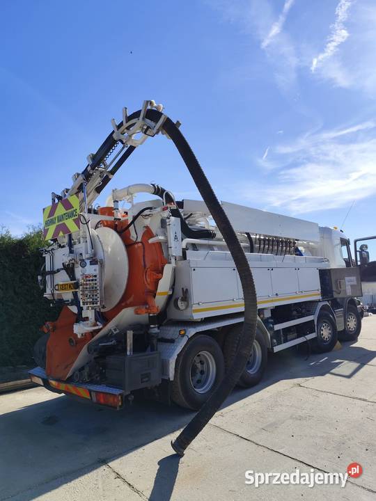 Scania R420 8x4 wuko asenizacyjny