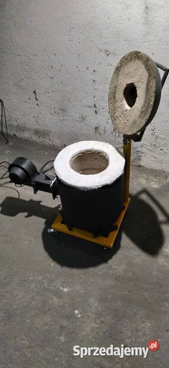 Piec do odlewania topienia aluminium duzy śląskie Blachownia