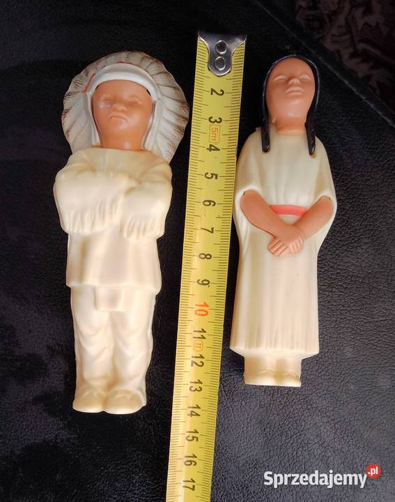 Indianin i Indianka figurki Nakło nad Notecią sprzedam