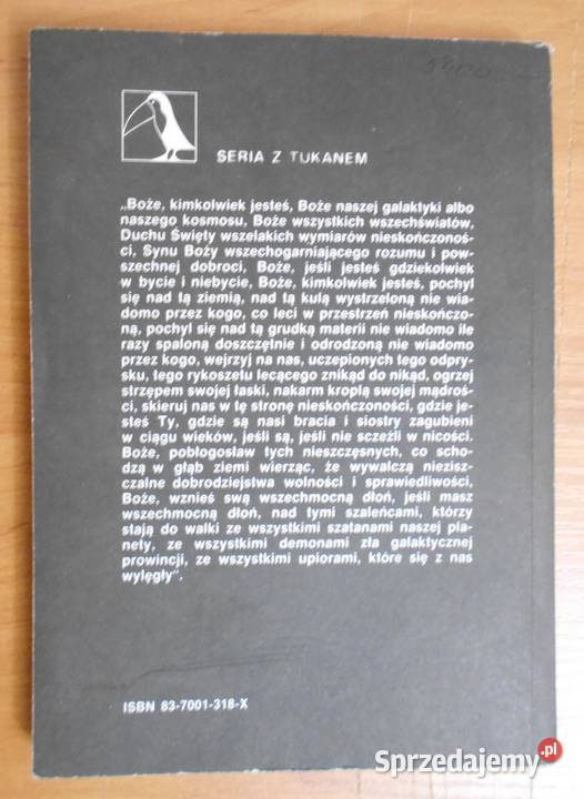 Tadeusz Konwicki Rzeka podziemna podziemne ptaki Proza i poezja Parczew