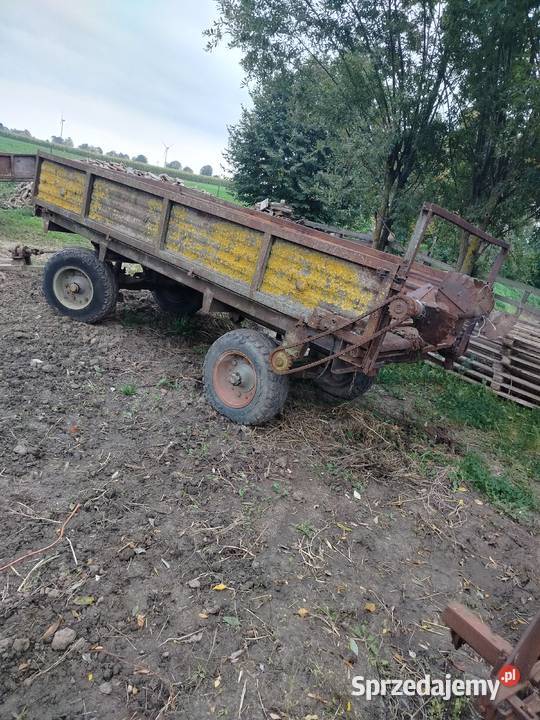 Rozrzutnik obornika dwuosiowy osie adapter Skarszewy sprzedam
