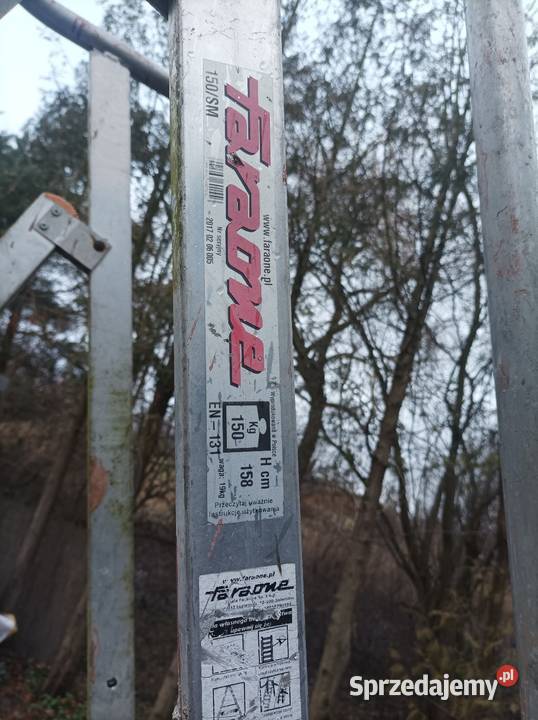 Drabina podest rusztowanie jezdne Faraone Sterdyń sprzedam