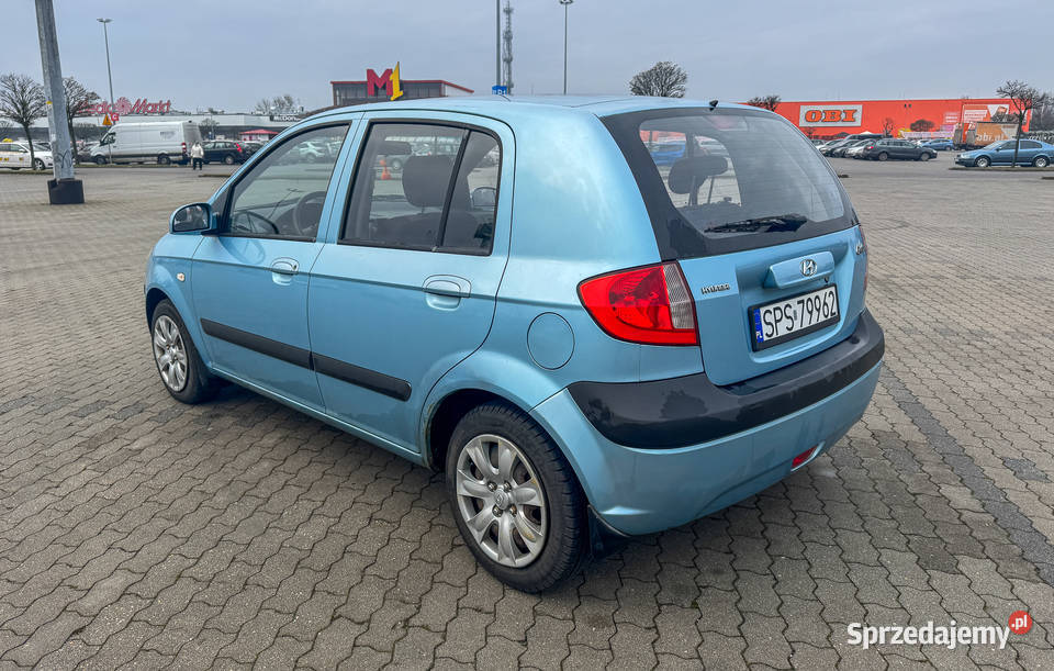 Hyundai Getz 11 2009 5 drzwiowy Klimatyzacja Częstochowa sprzedam