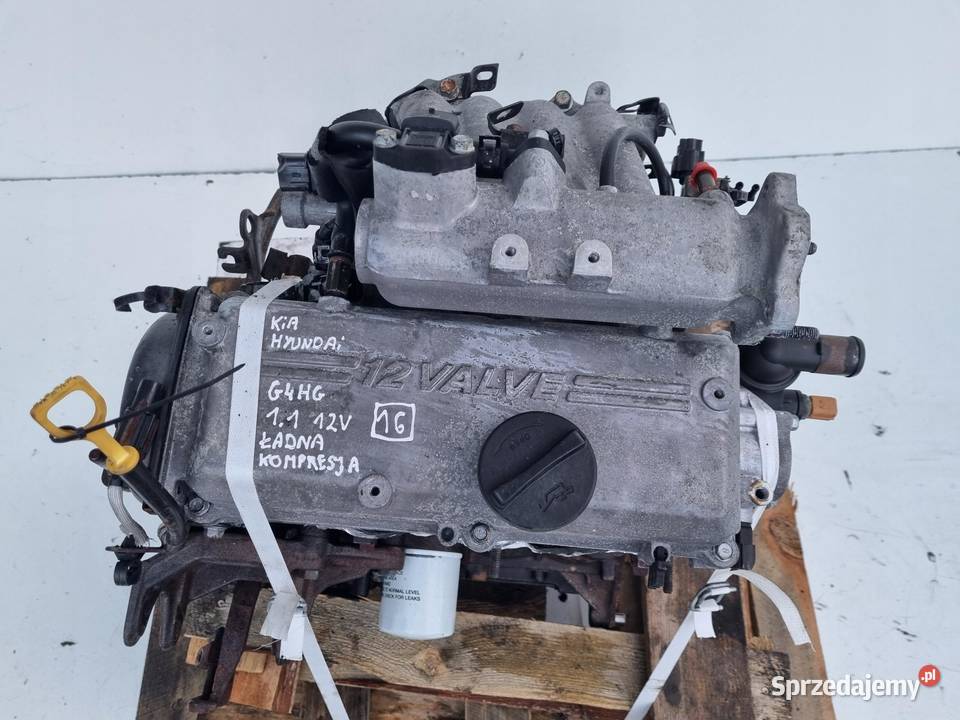 SILNIK KOMPLET Hyundai Atos 11 12V ładna osobowe lubelskie Janów