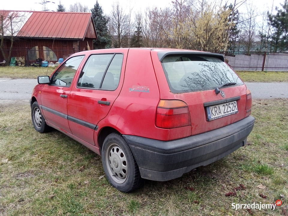 vw golf 3 1.4 benzyna