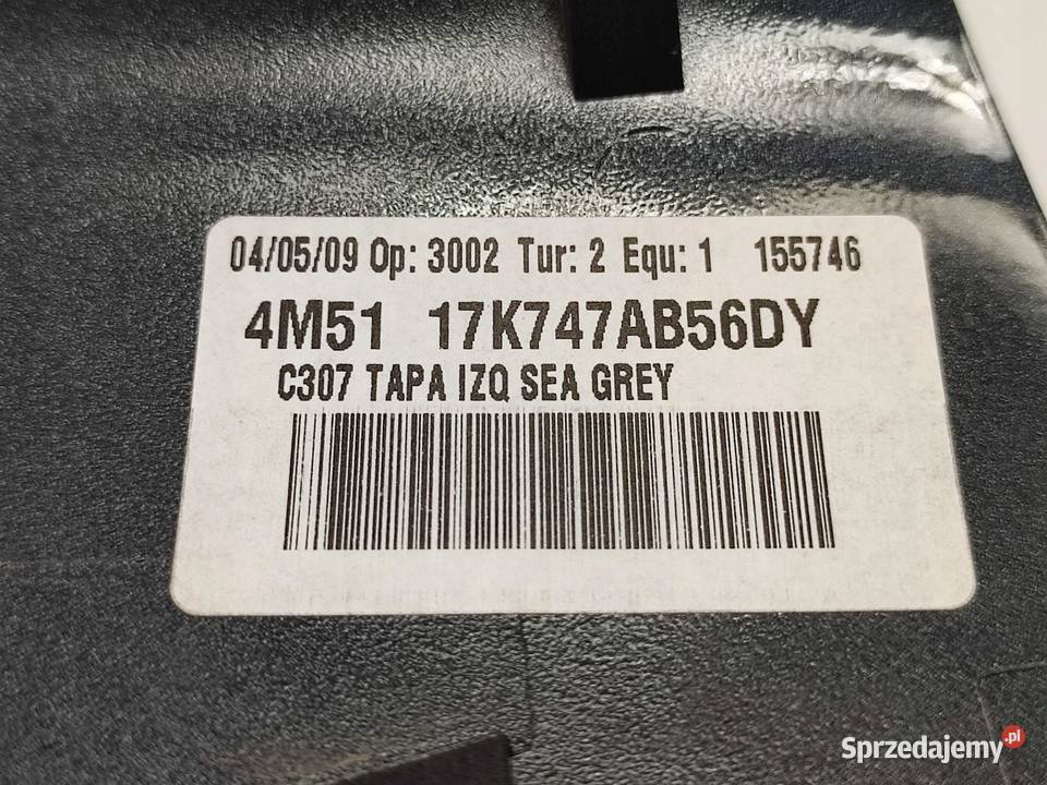 OBUDOWA LUSTERKA LEWEGO FORD FIESTA FUSION 0508 Motoryzacja lubelskie