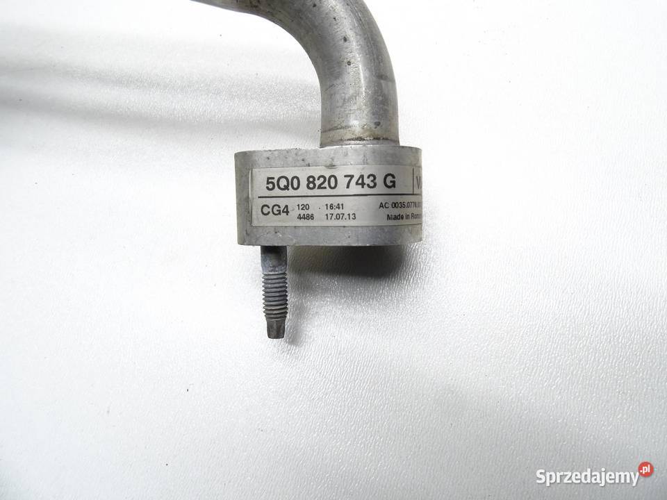 PRZEWÓD RURA WĄŻ KLIMATYZACJI 5Q0820743G 20 TDI małopolskie