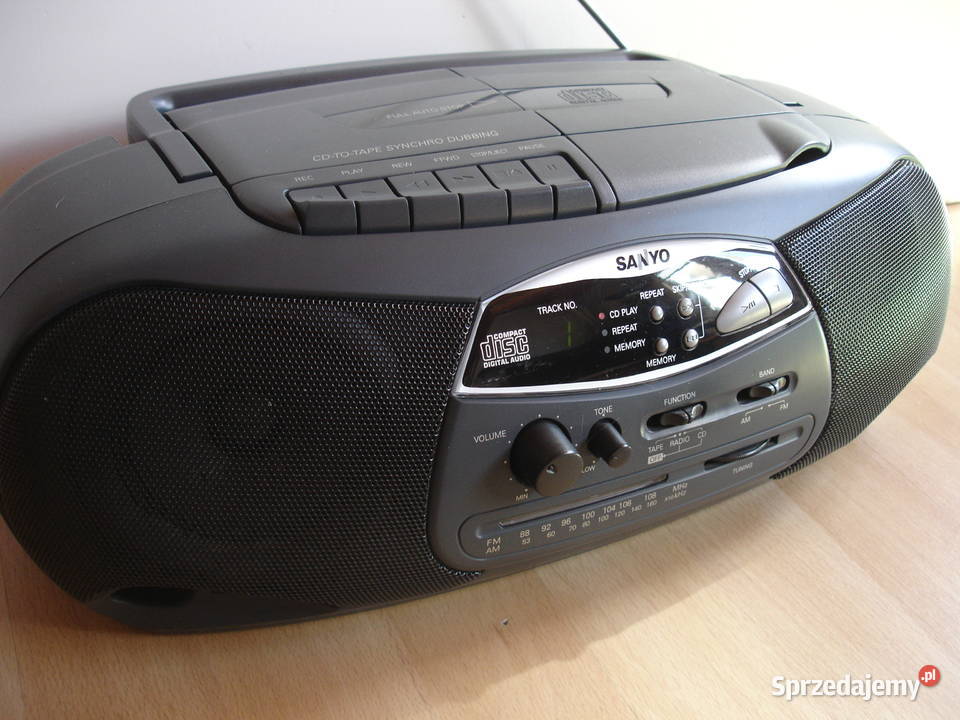 Radiomagnetofon SANYO MCDZ100F lubuskie Zielona Góra