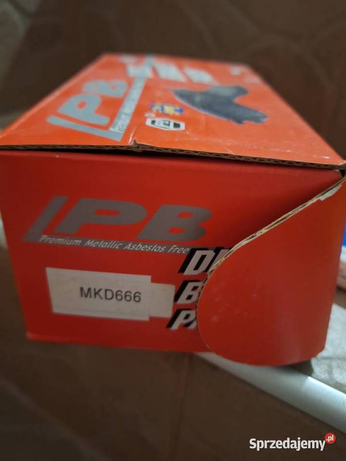 Klocki hamulcowe MKD666 tył osobowe Ciecierzyn