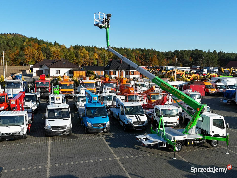 Nissan Cabstar Zwyżka Podnośnik Koszowy Samochody ciężarowe Widełki