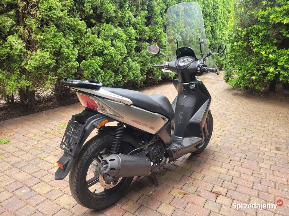 KYMCO AGILITY 125 11r katB prawa jazdy elektryczny starter Kymco Piła