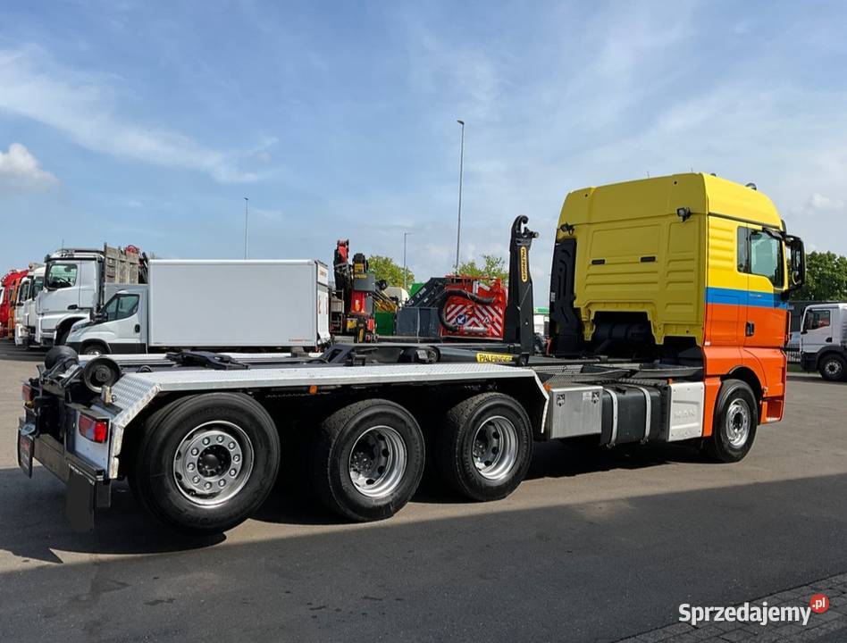 Man TGS 4 osiowy hakowiec 430KM mazowieckie Warszawa