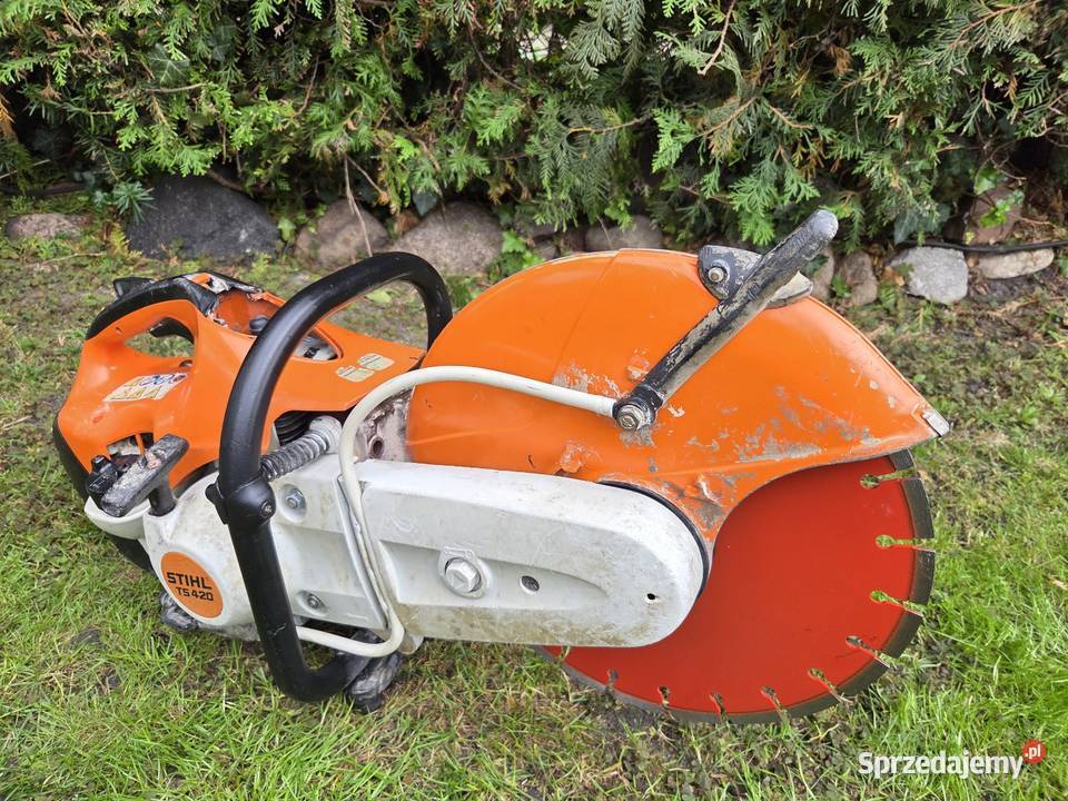 Piła do betonu przecinarka spalinowa STIHL TS420 Łowicz