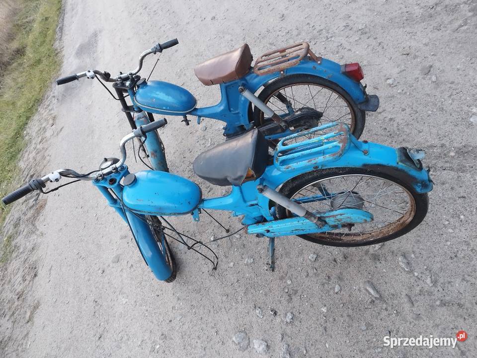 Dwa Motorowery Komar