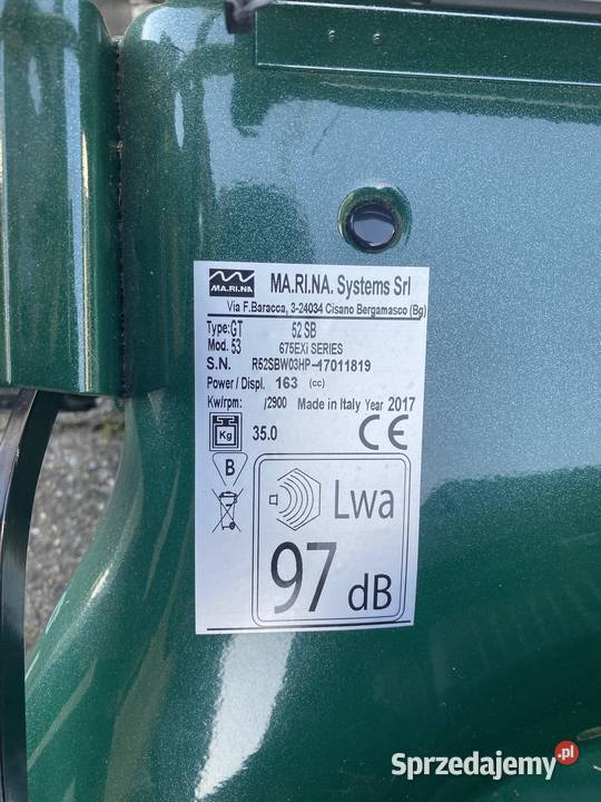Kosiarka MARINA GT52 SB BOSS Briggs Stratton śląskie Racibórz