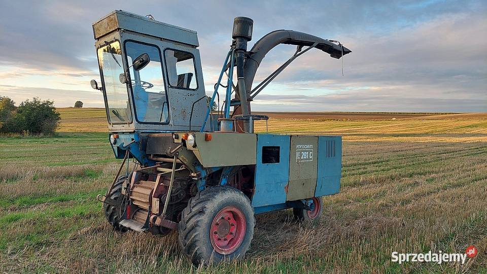 Sieczkarnia Fortschritt E 281 C Silnik 6 IFA Żarska Wieś