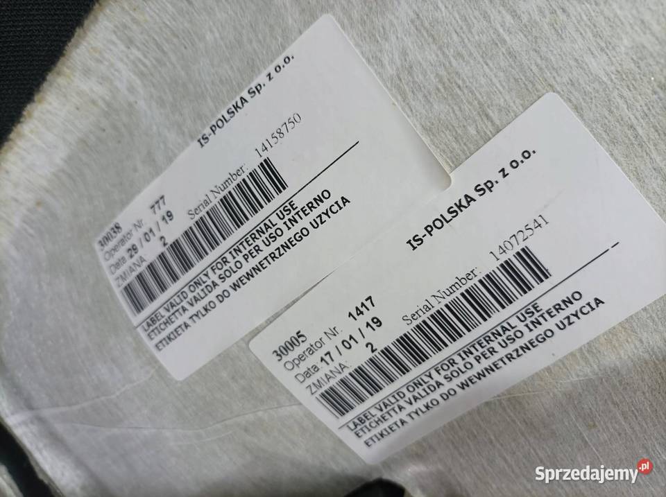 PODSUFITKA SUFIT CZARNA POD SZYBERDACH KOMBI 3V Podsufitki