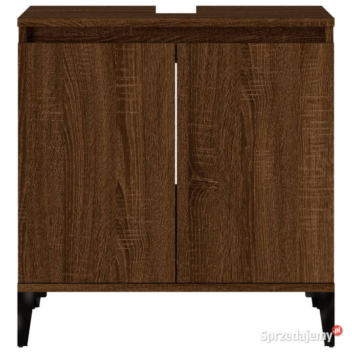 Szafka pod umywalkę brązowy dąb 58x33x60 mazowieckie