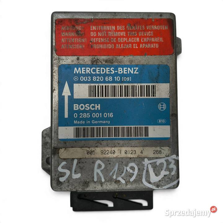 MODUŁ PRZEKAŹNIK PAŁĄKA Mercedes R129 0038206810 osobowe lubelskie Chełm