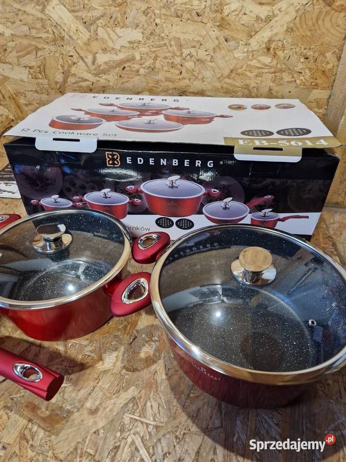 Garnki Edenberg EB 5614 Indukcja zestaw garnków wielkopolskie Głogowa