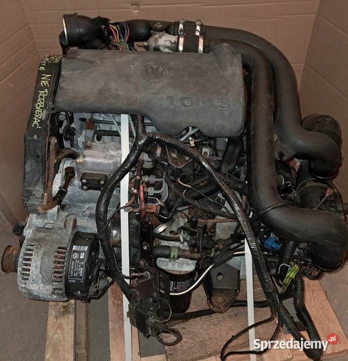 Silnik 19 TDI 110 Golf 3 Passat B4 części osobowe Ruda Maleniecka
