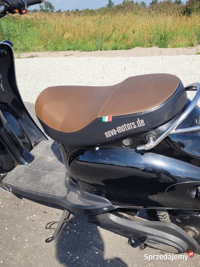 Skuter elektryczny Nova Motors ERetro Star Vespa Pozostałe łódzkie Łęczyca