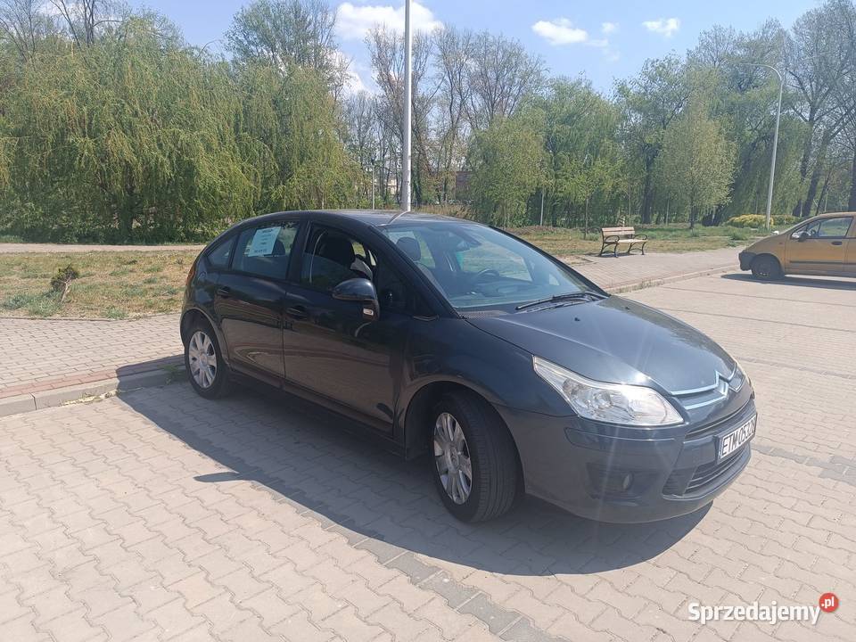 Sprzedam Citroen C4 Lift 2009 r 16HDI 90 granatowy Tomaszów Mazowiecki