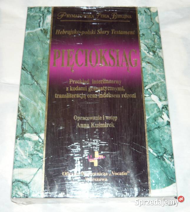 Pięcioksiąg Vocatio Hebrajskopolski Stary Krotoszyn