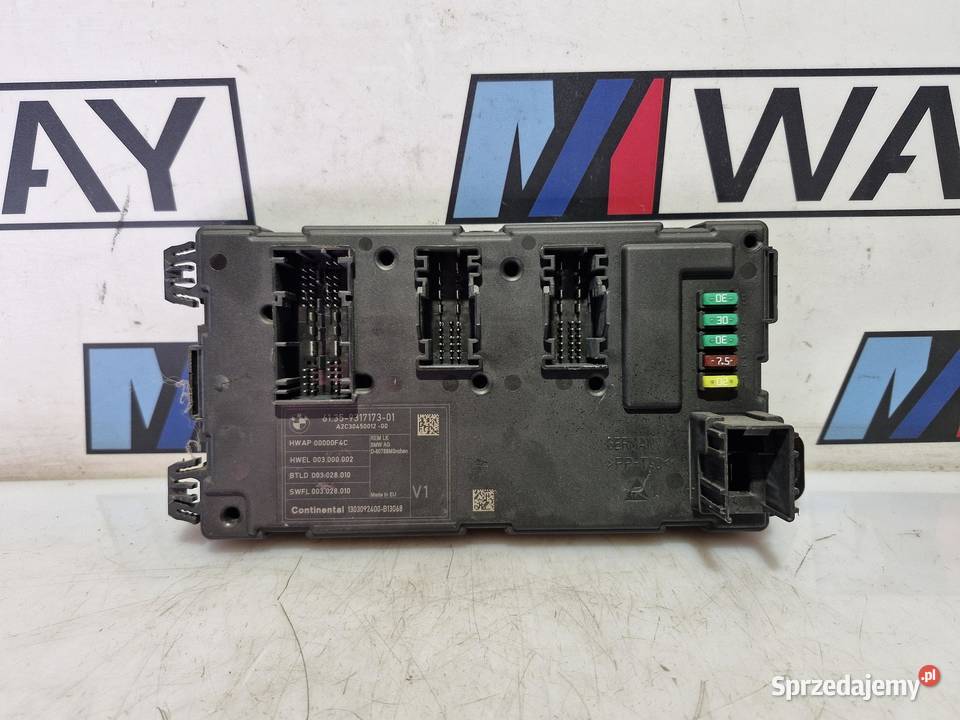 9317173 BMW F20 F21 F30 MODUŁ STEROWNIK REM