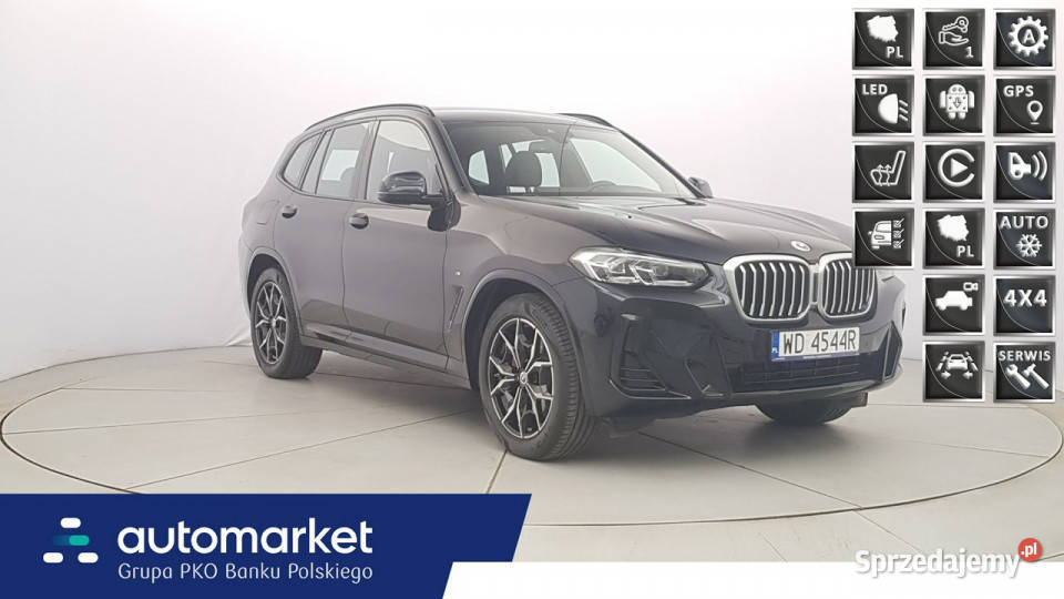BMW X3 xDrive20d mHEV M Sport Z Polskiego Salonu automatyczna Warszawa