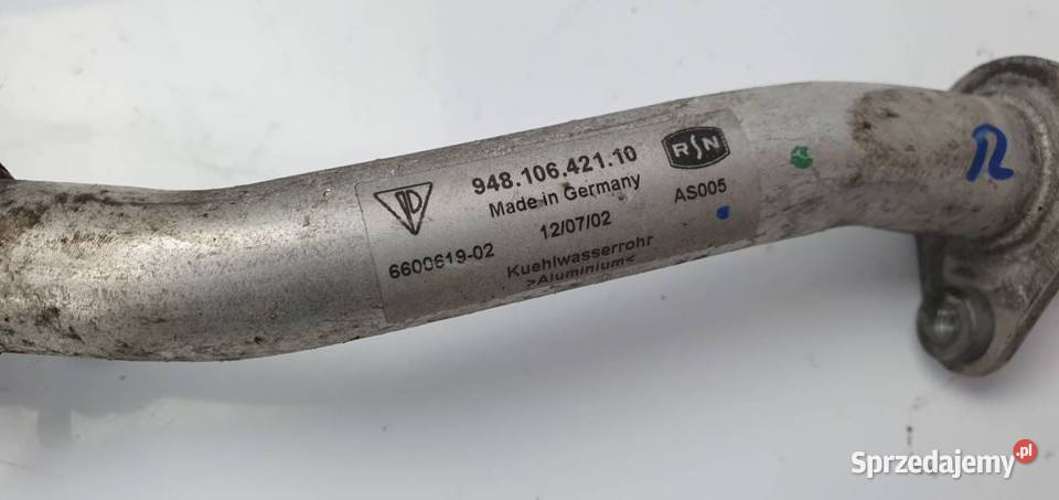 PRZEWÓD UKŁADU CHŁODZENIA 94810642110 PANAMERA Lipno