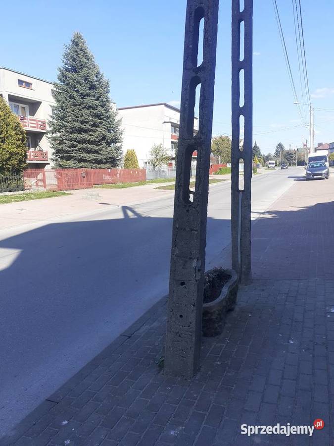 Sprzedam słupy energetyczne z demontażu ZN i ALA Pozostałe Pogórska Wola