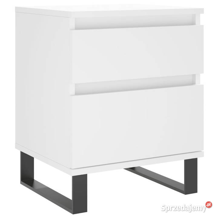 Szafka nocna biała 40x35x50 materiał Warszawa