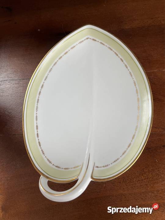 Patera listek Recznie malowany pomorskie Gdańsk