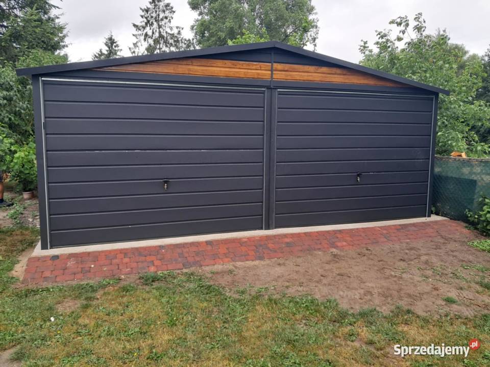 Garaż blaszany 6x5 WZMOCNIONY PROOFILAMI lubuskie