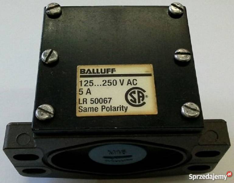 Wyłącznik krańcowy Balluff BNS 819B02D084611 śląskie Zabrze