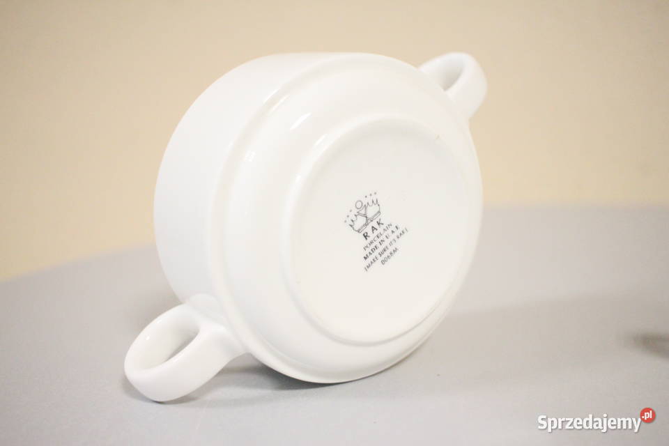 Bulionówka z uszami 300 ml BANQUET RAK PORCELAIN śląskie Pszczyna