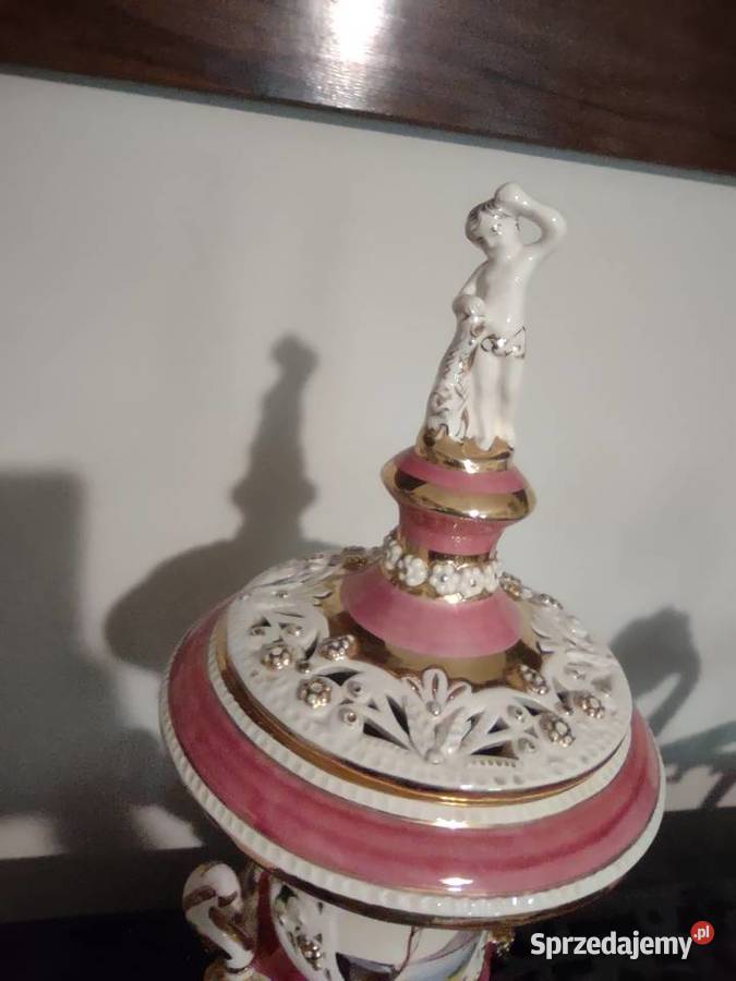 Waza wazon włoska porcelana H Sanders Porcelana i szkło Gniezno