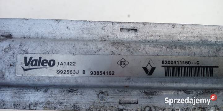 INTERCOOLER RENAULT TRAFIC III 3 1420 16 DCI osobowe Krzeszowice sprzedam