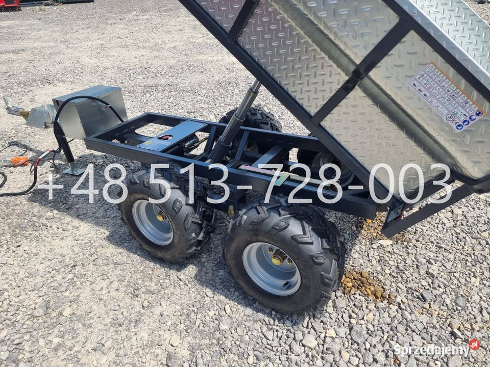 Przyczepa Kellf ATV 1420 z zasilanym Gołaczewy