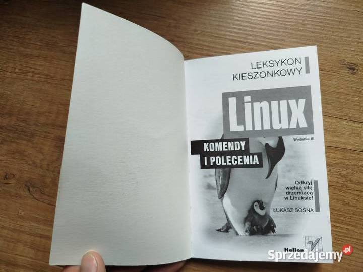 Leksynkon kieszonkowy LINUX Komendy i polecenie Oświęcim