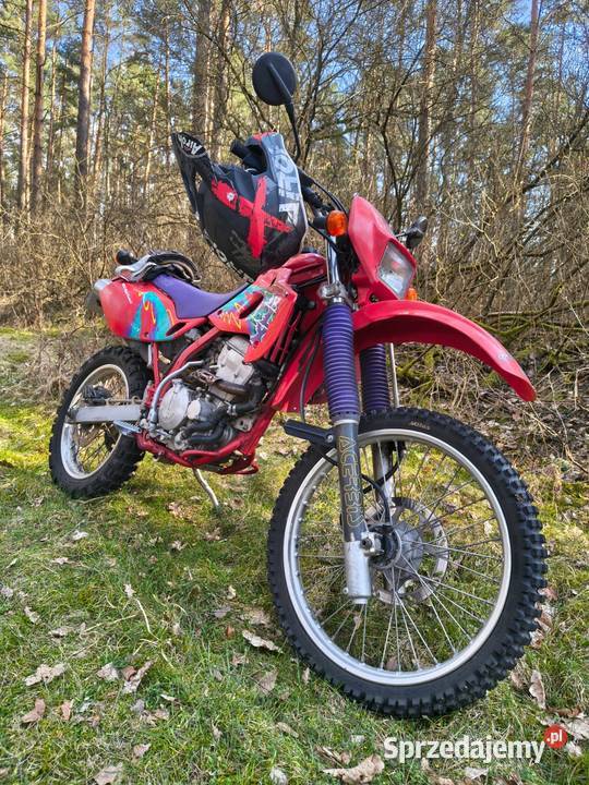 Sprzedam motocykl Enduro Kawasaki KLX250E 1994r Rok produkcji 1994 Żagań